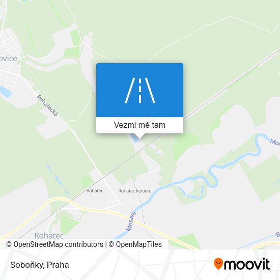Soboňky mapa
