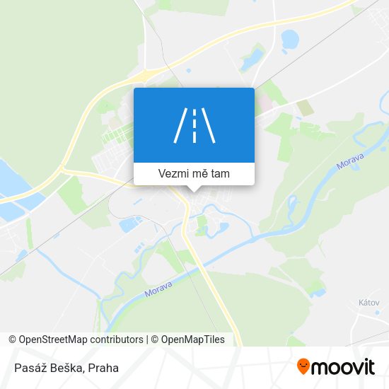 Pasáž Beška mapa