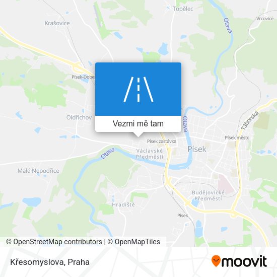 Křesomyslova mapa
