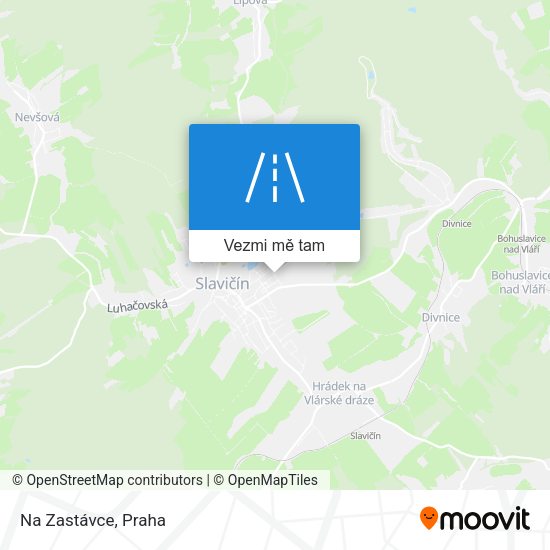 Na Zastávce mapa