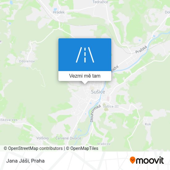 Jana Jáši mapa