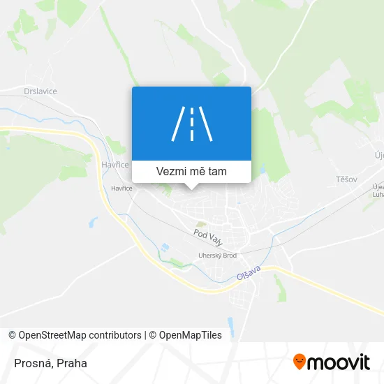 Prosná mapa