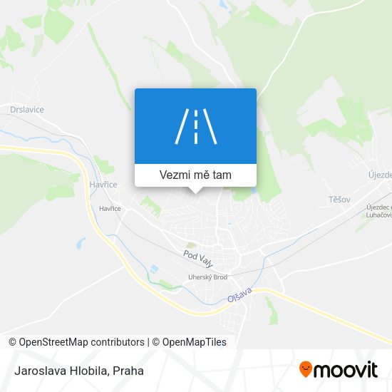 Jaroslava Hlobila mapa