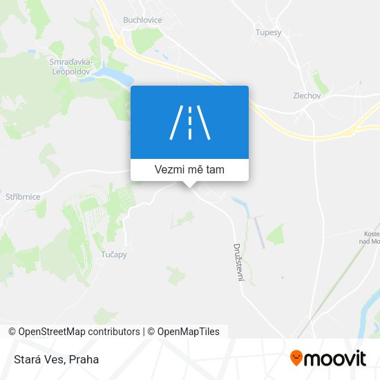Stará Ves mapa