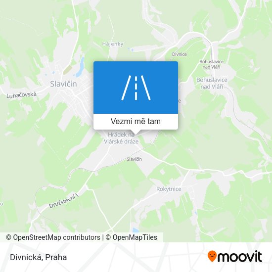 Divnická mapa