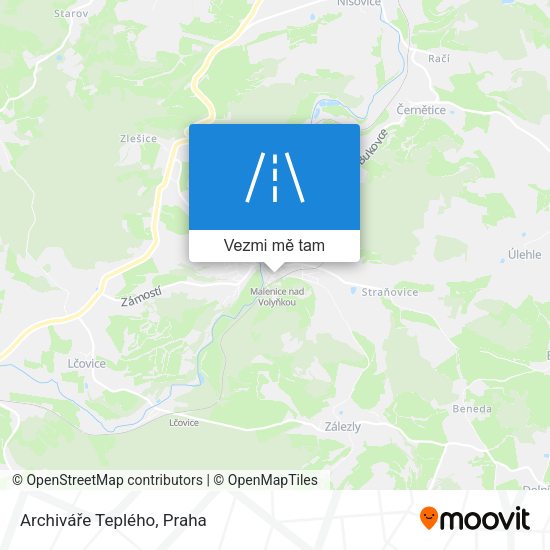 Archiváře Teplého mapa