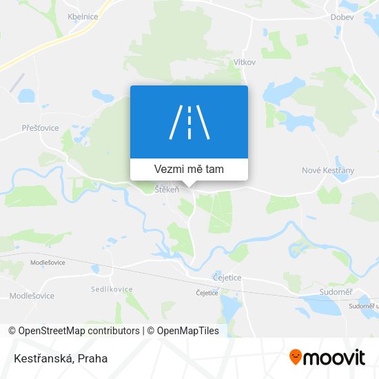 Kestřanská mapa