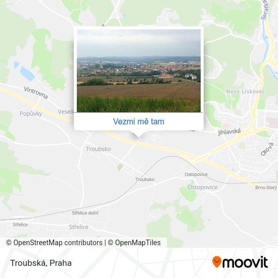Troubská mapa