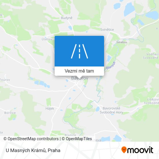 U Masných Krámů mapa