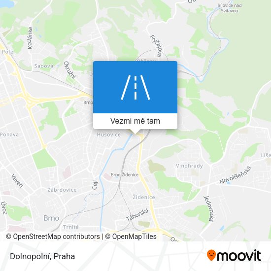 Dolnopolní mapa