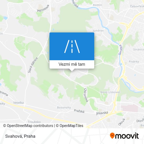 Svahová mapa