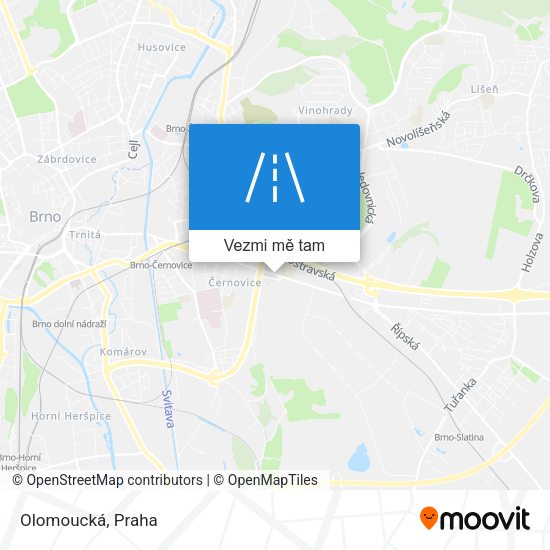 Olomoucká mapa