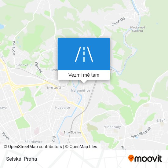 Selská mapa