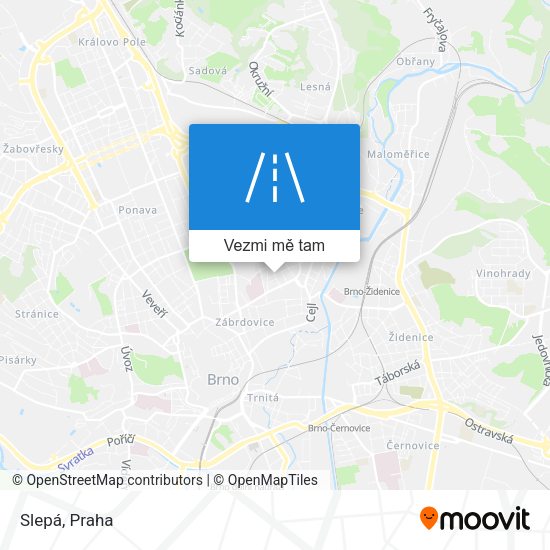 Slepá mapa