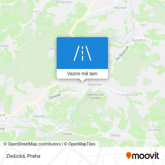 Zlešická mapa