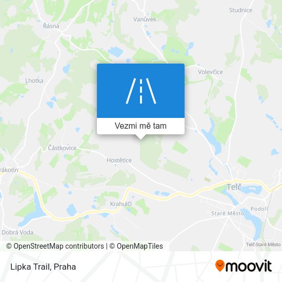 Lipka Trail mapa