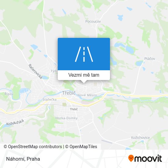 Náhorní mapa