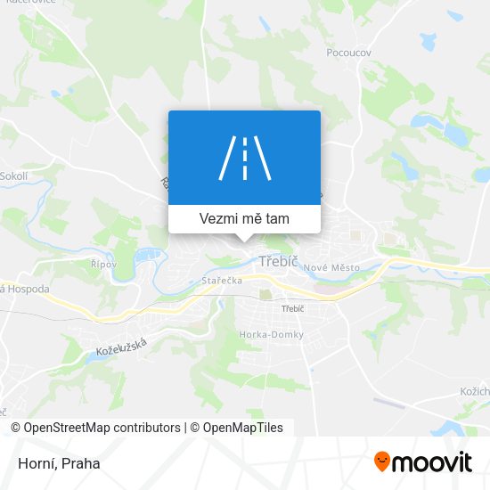 Horní mapa