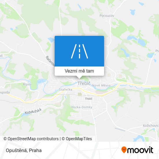 Opuštěná mapa