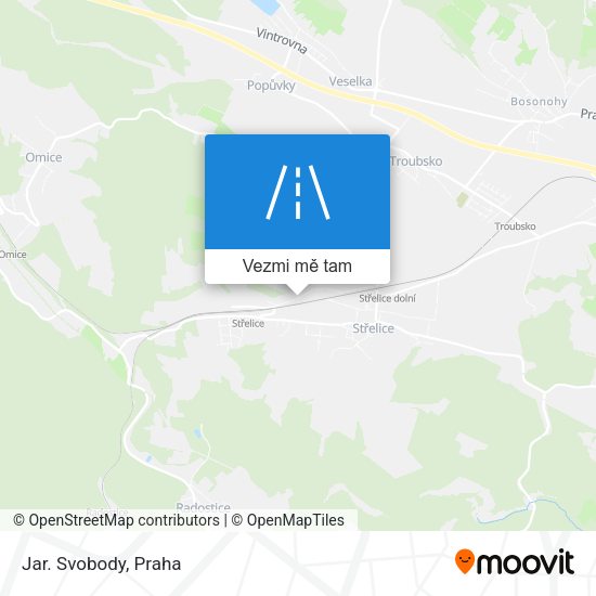 Jar. Svobody mapa