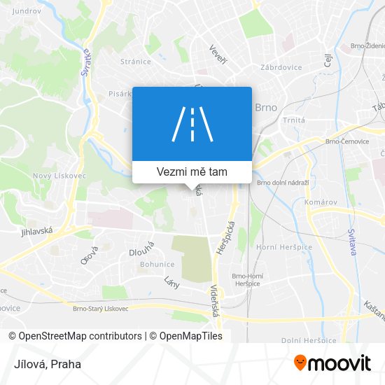Jílová mapa