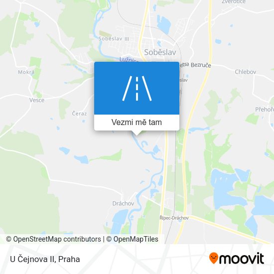 U Čejnova II mapa
