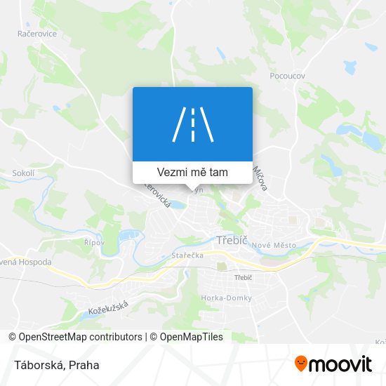 Táborská mapa