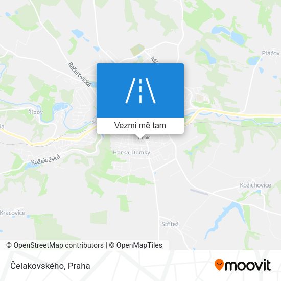 Čelakovského mapa