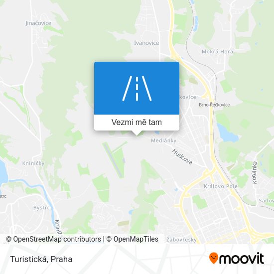 Turistická mapa