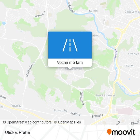 Ulička mapa