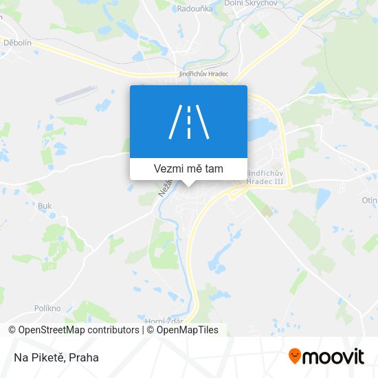 Na Piketě mapa