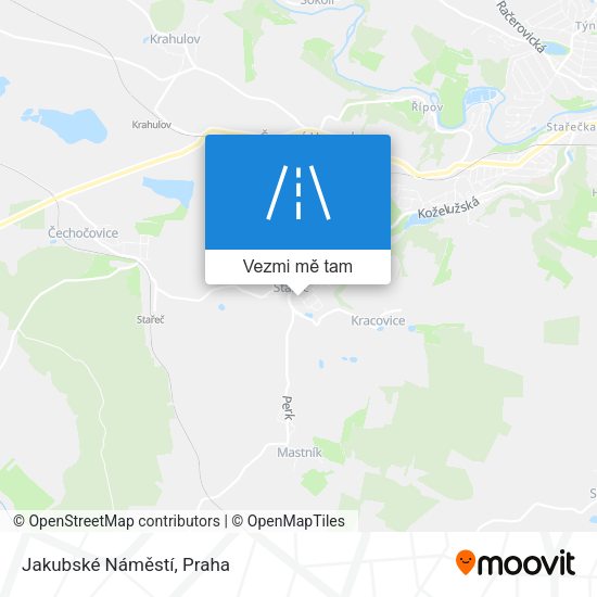 Jakubské Náměstí mapa