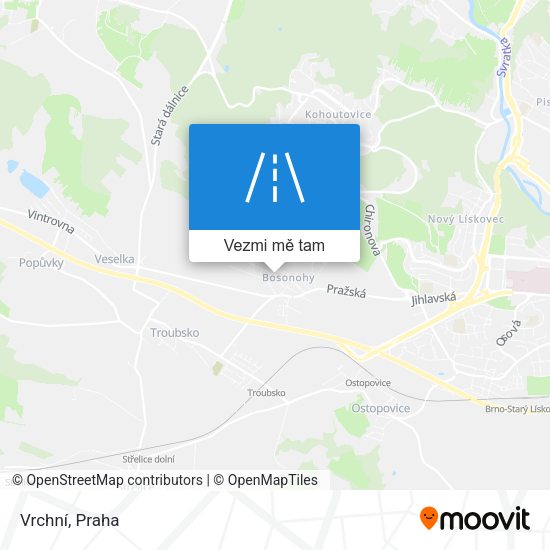 Vrchní mapa