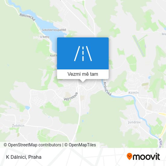 K Dálnici mapa