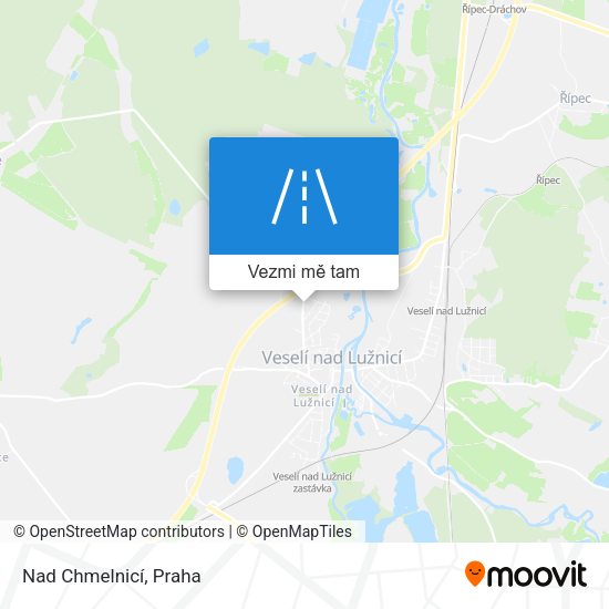 Nad Chmelnicí mapa