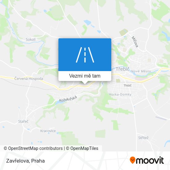 Zavřelova mapa