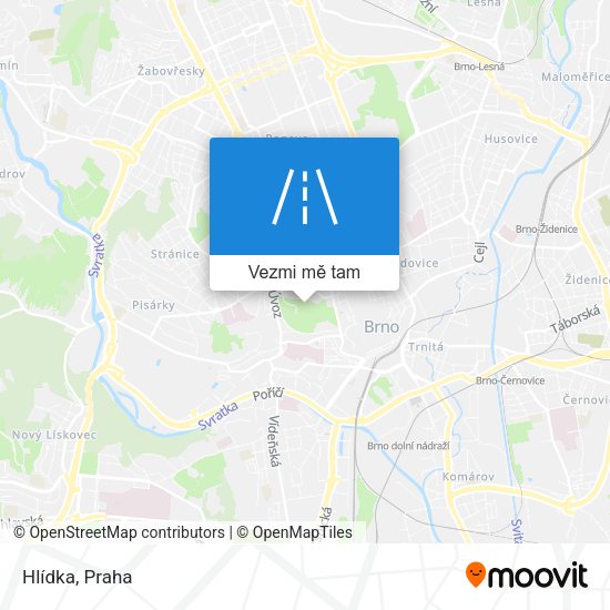 Hlídka mapa