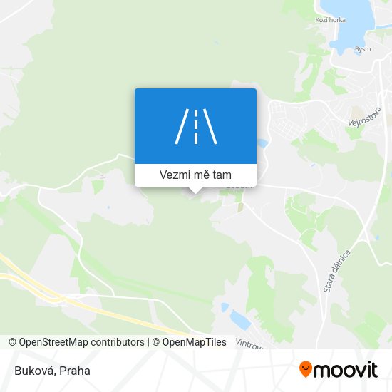 Buková mapa