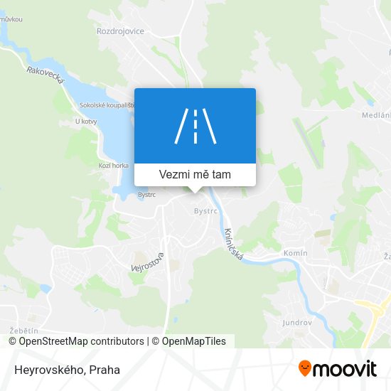 Heyrovského mapa