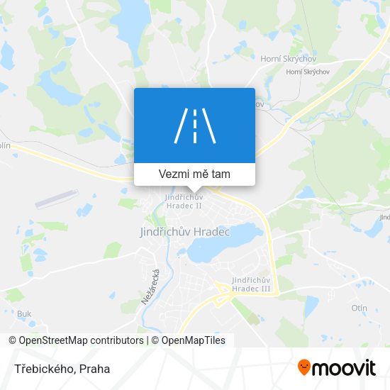 Třebického mapa