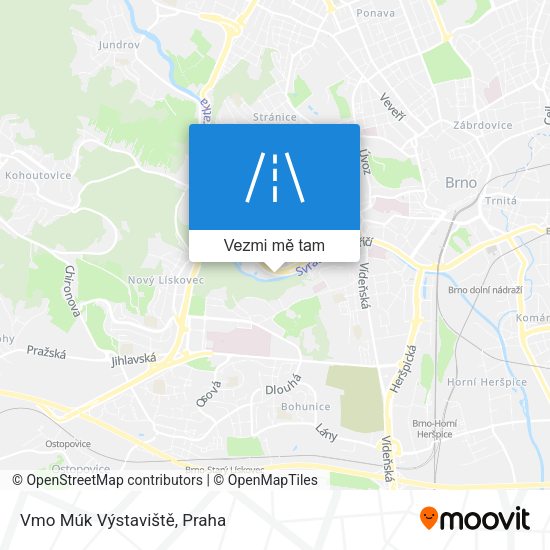 Vmo Múk Výstaviště mapa