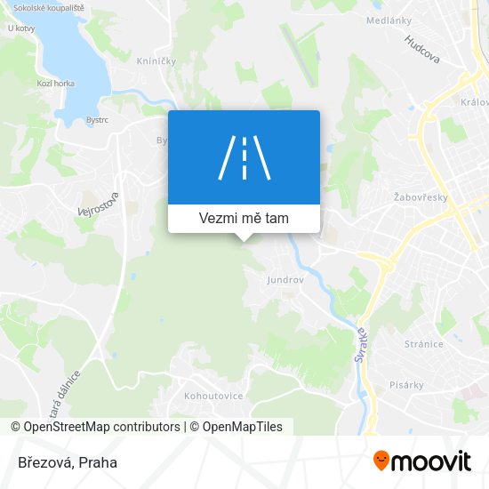 Březová mapa