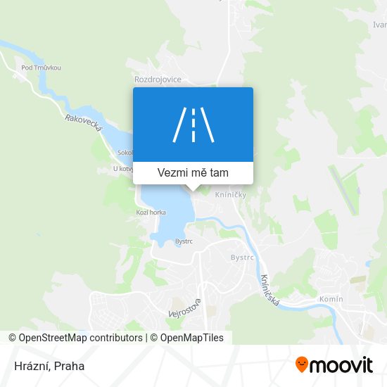 Hrázní mapa