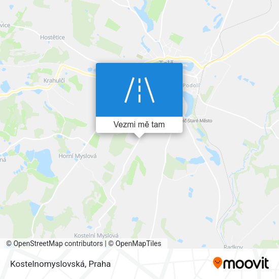 Kostelnomyslovská mapa