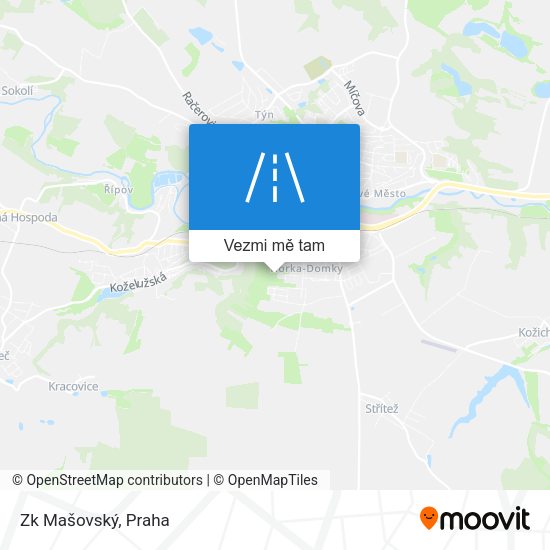 Zk Mašovský mapa