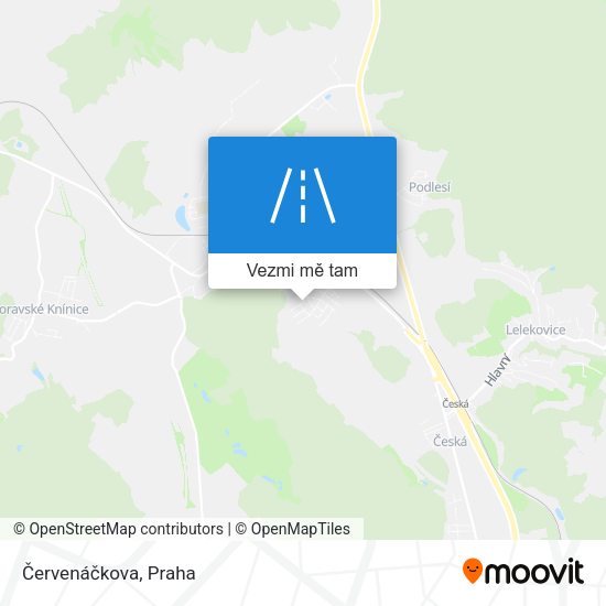 Červenáčkova mapa