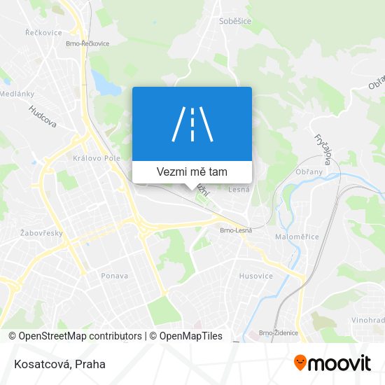 Kosatcová mapa