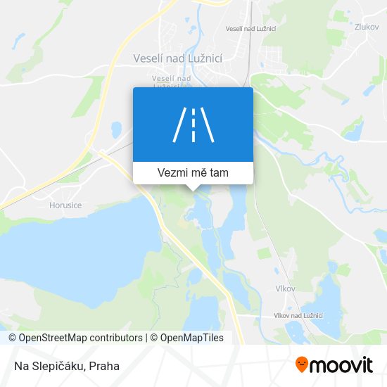Na Slepičáku mapa