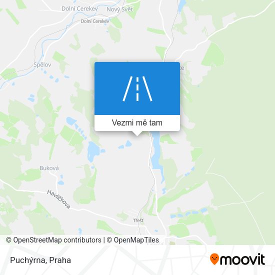 Puchýrna mapa
