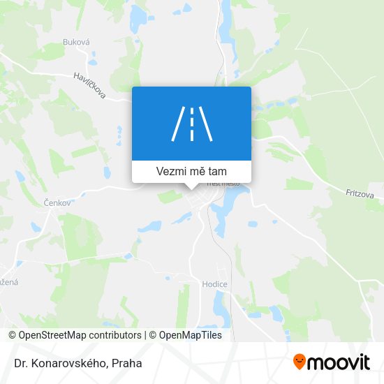 Dr. Konarovského mapa